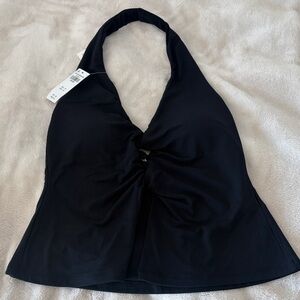 Abercrombie Bra Free Collection Black Halter Top